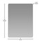 Flash Furniture 22" x 30" Black Metal Framed Accent Wall Mirror RH-M001-SRC5676MB-BK-GG - alternate 7